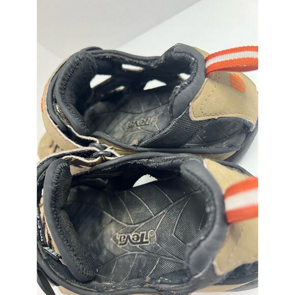Teva Men’s Flintwood Flat Water Sandals Brown Sport Outdoor Hiking Shoes Sz 9 - Picture 9 of 9